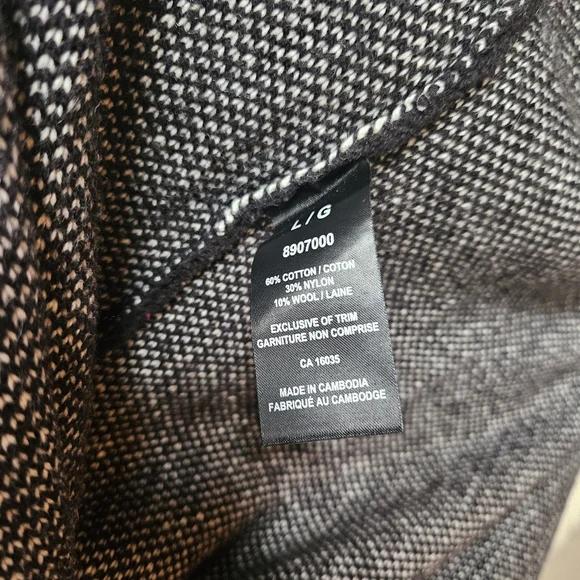 RACHEL Rachel Roy Black & White Geometric Cardigan - Picture 7 of 8